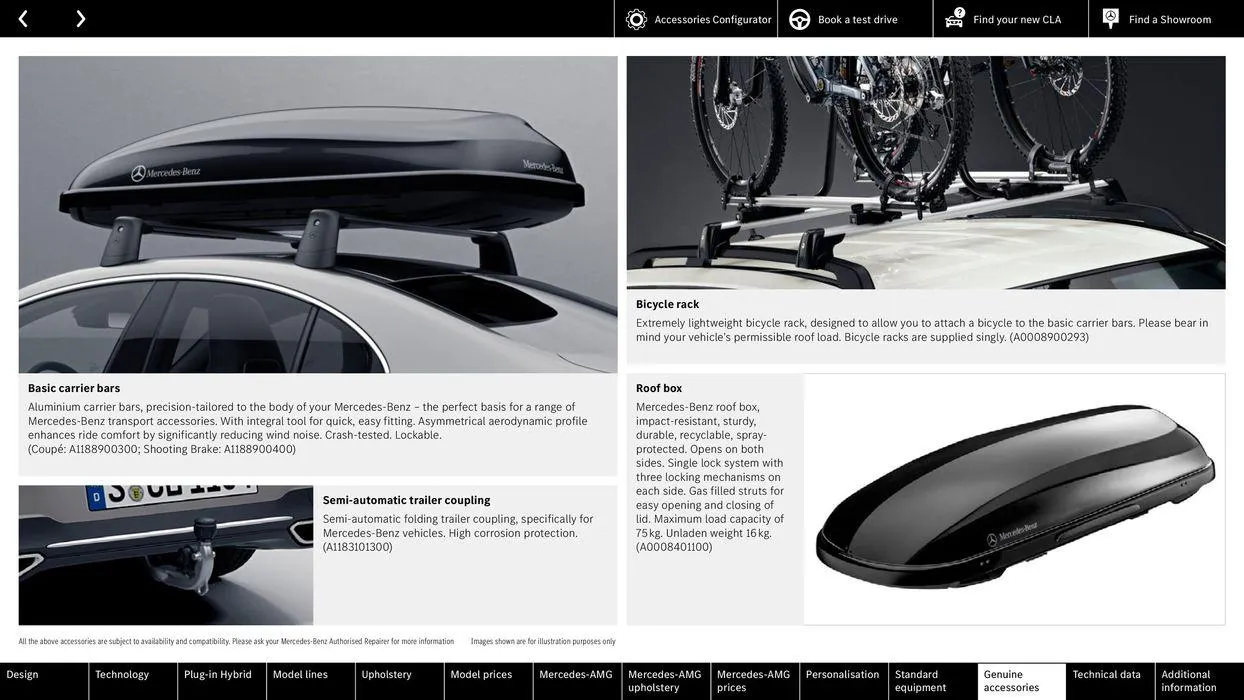 Mercedes Benz CLA Shooting Brake from 22 August to 22 August 2025 - Catalogue Page 59