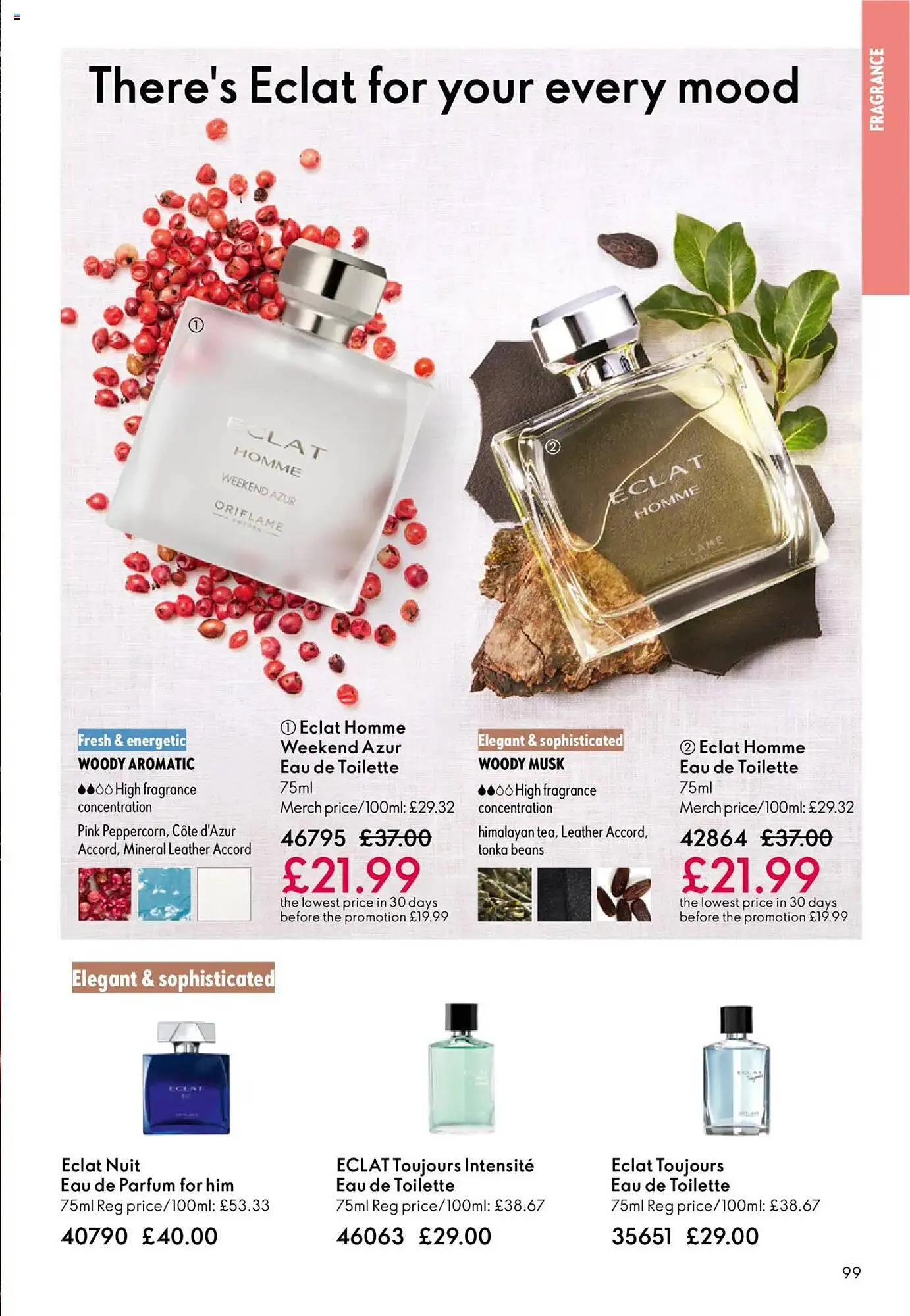 Oriflame leaflet from 11 September to 1 October 2025 - Catalogue Page 99