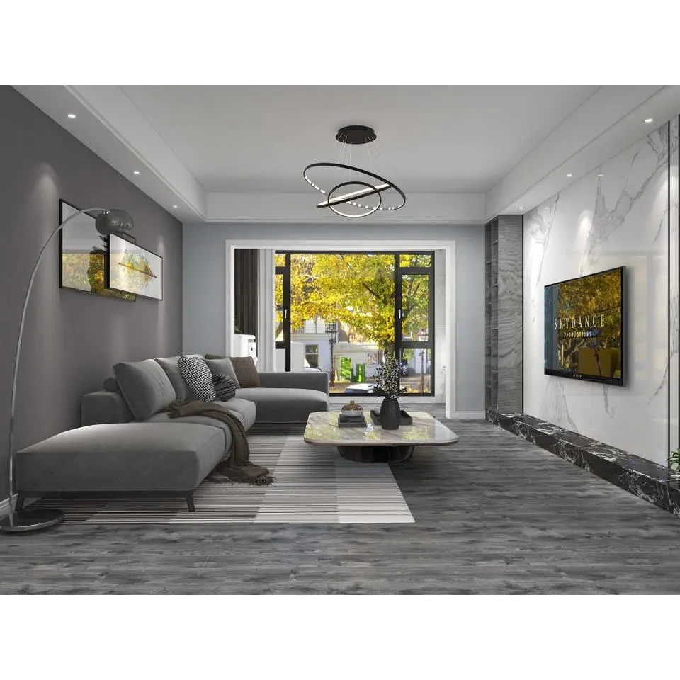 SPC Luxury Vinyl Flooring - Carbon Grey