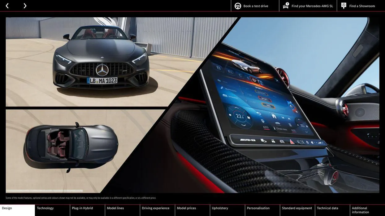 Mercedes-AMG SL from 10 August to 10 August 2025 - Catalogue Page 7