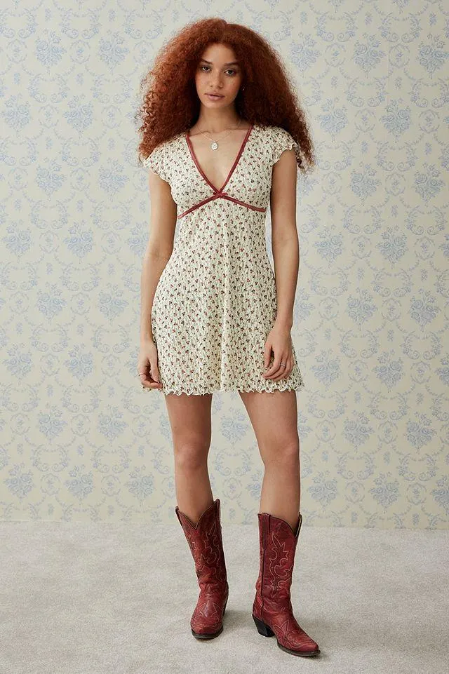 Kimchi Blue Madison Floral Mini Dress