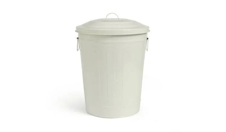 Habitat 25 litre Waste Bin - Cream
