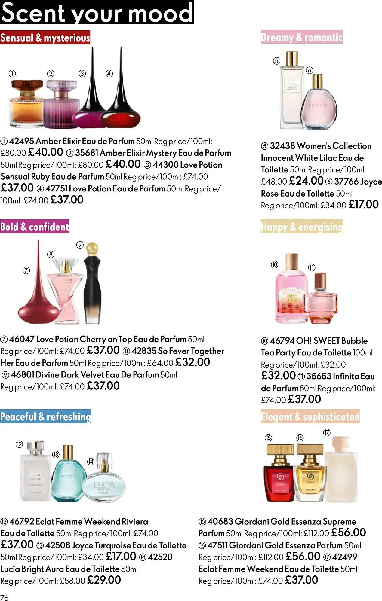 Oriflame catalogue from 24 December to 21 January 2026 - Catalogue Page 76