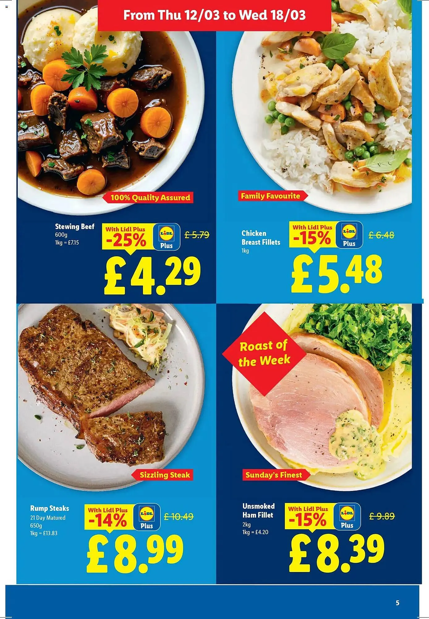 Lidl leaflet from 12 March to 19 March 2026 - Catalogue Page 5