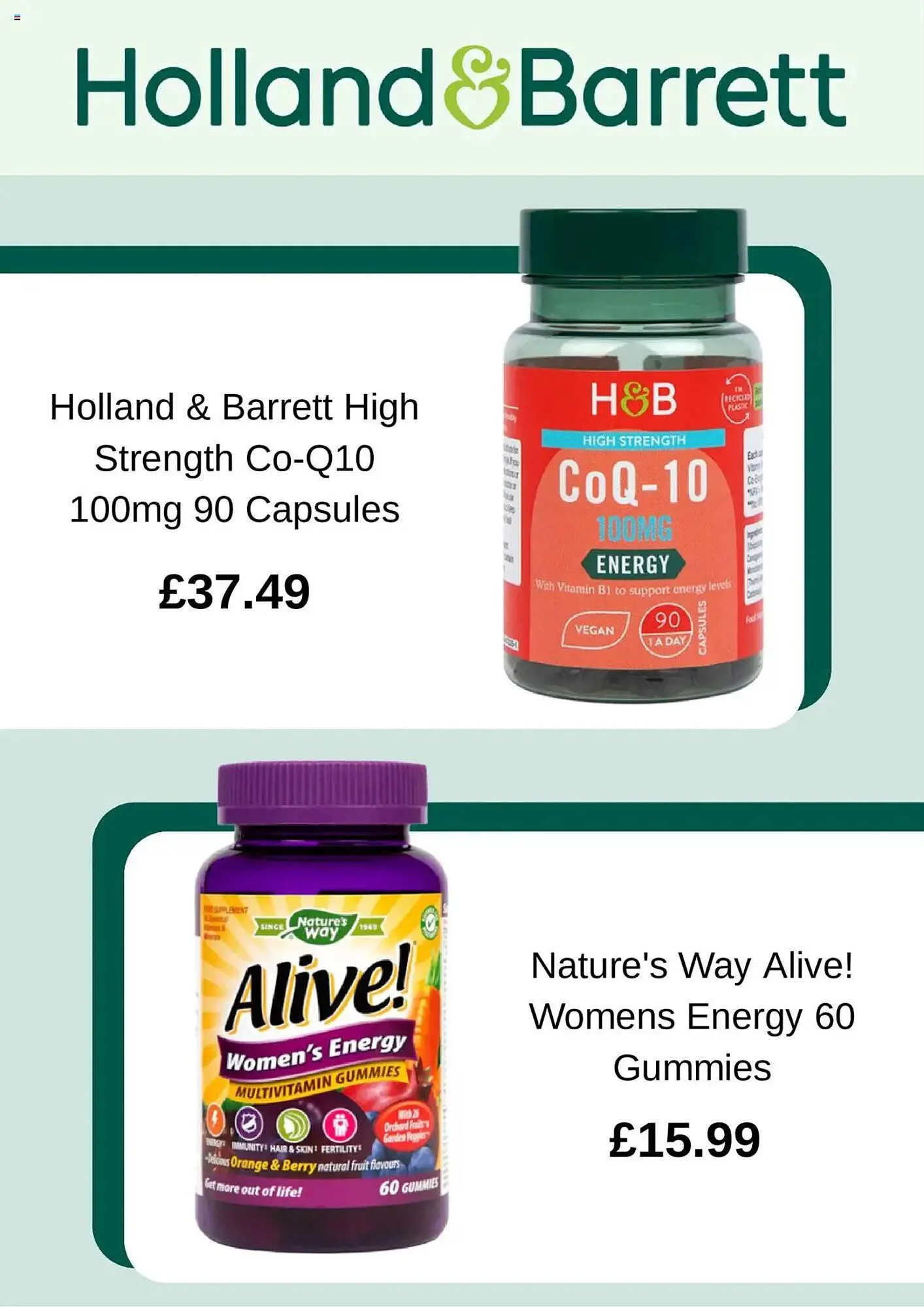 Holland & Barrett leaflet from 18 March to 17 April 2025 - Catalogue Page 3