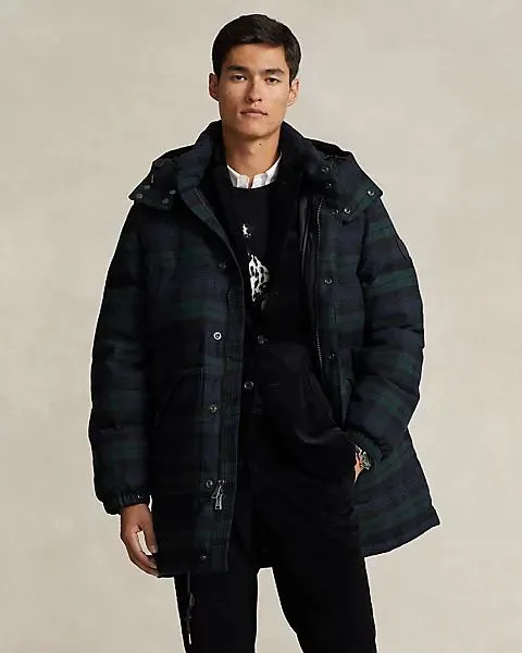 The Wainwright Plaid Down Coat