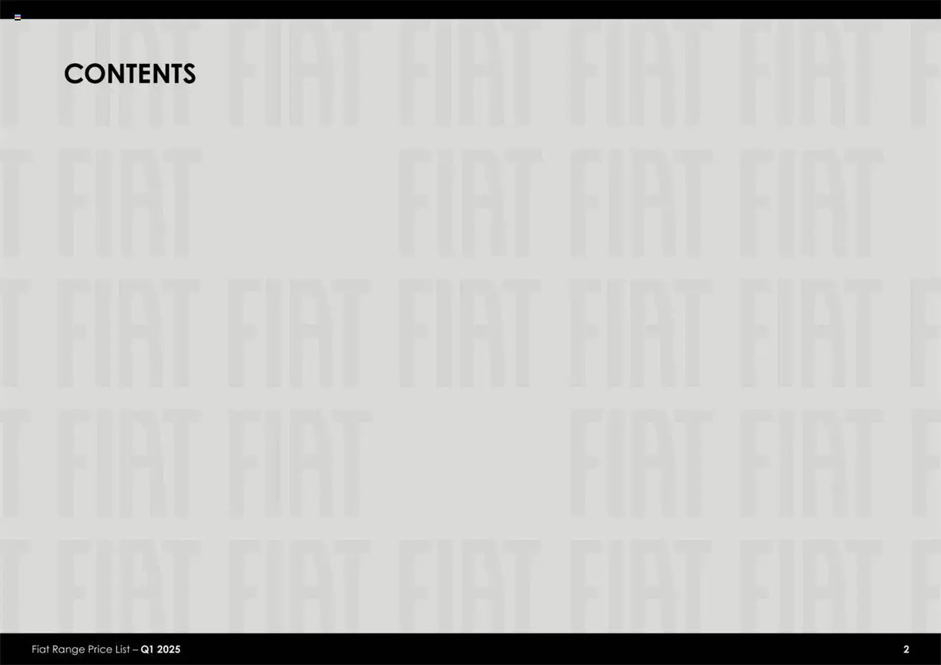 Fiat leaflet from 1 July to 1 April 2026 - Catalogue Page 2