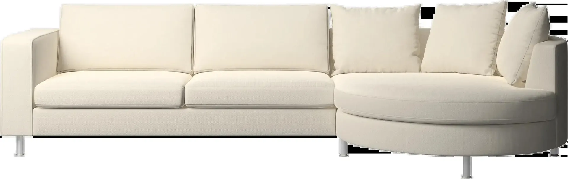 Indivi sofa with round resting unit