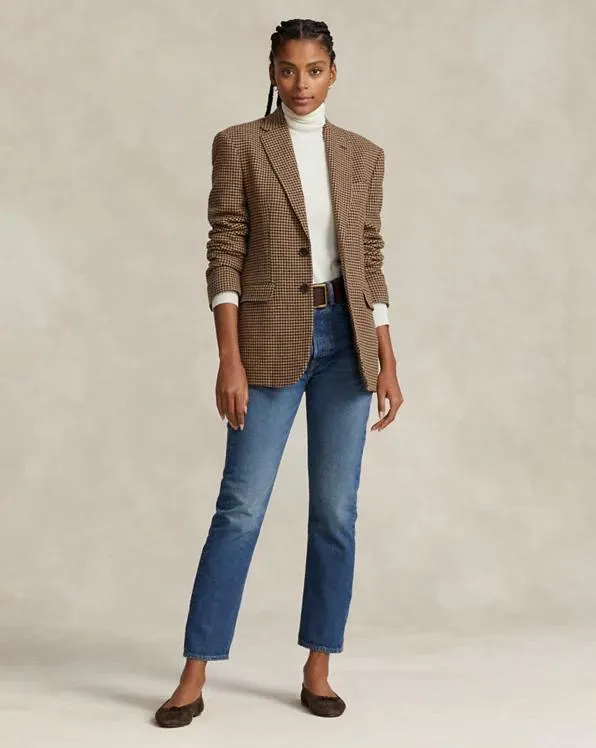 High-Rise Relaxed Straight Crop Jean