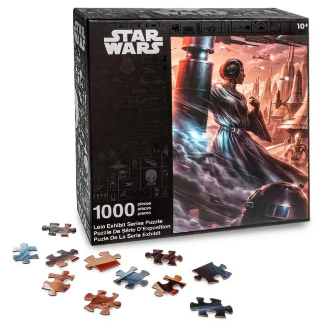 Disney Store Leia Organa Exhibit Series 1000 Piece Puzzle, Star Wars