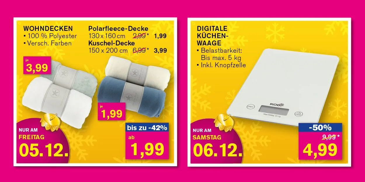 Rabatte von 1. Dezember bis 6. Dezember 2025 - Prospekt seite 3