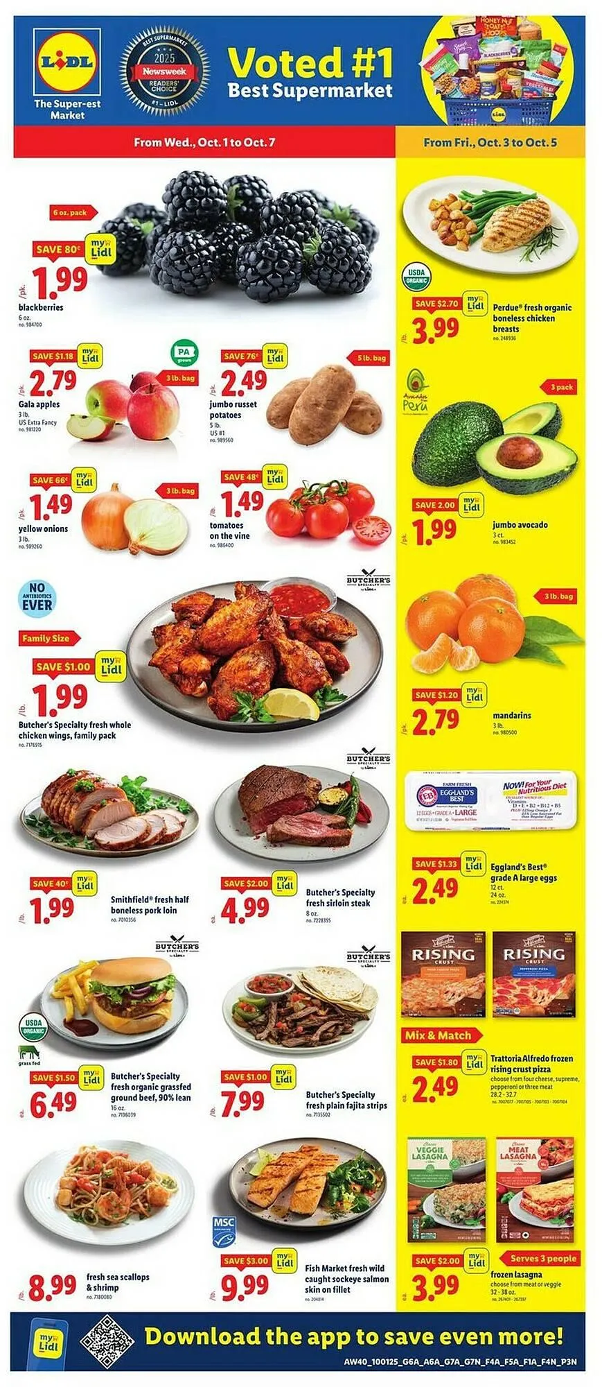 Weekly ad Lidl weekly ad from October 1 to October 7 2025 - Page 1
