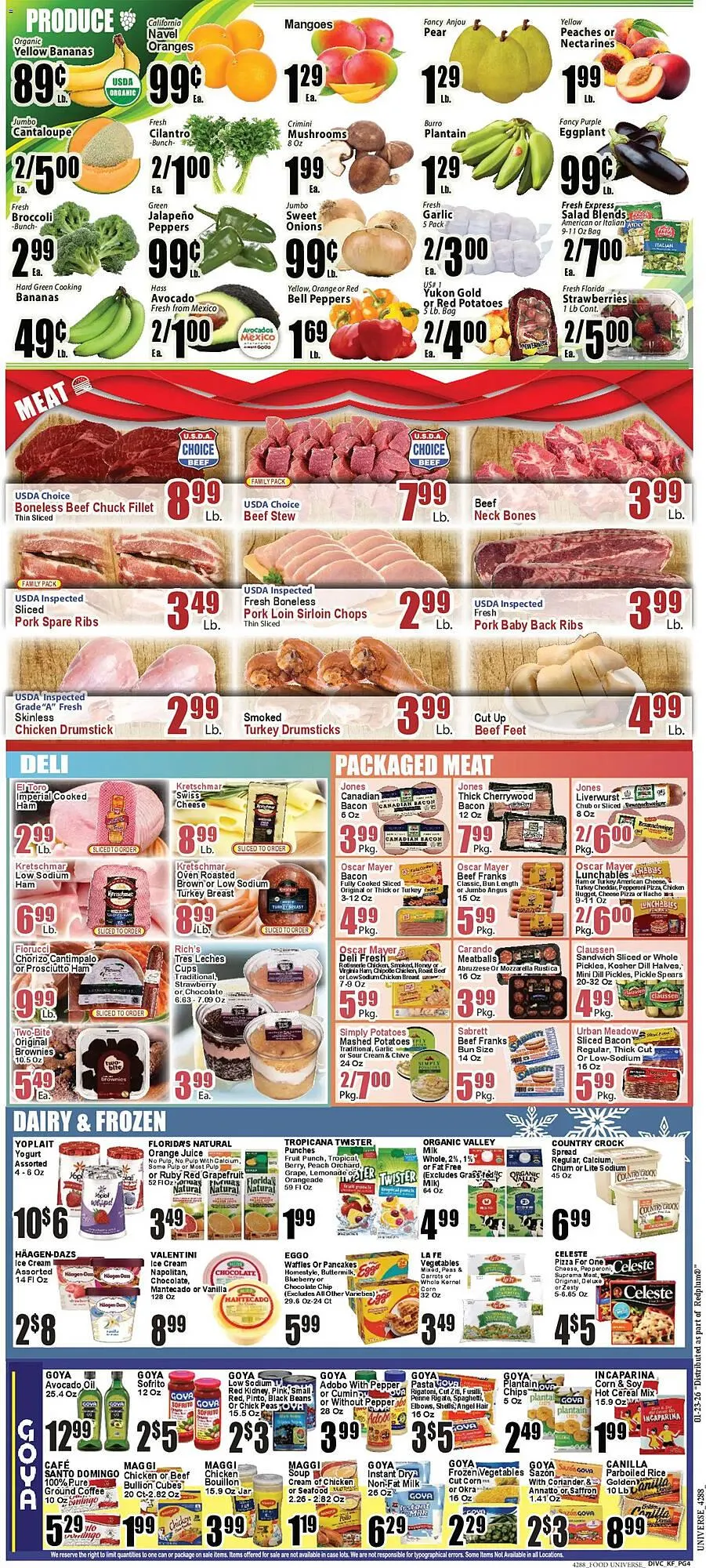 Weekly ad Food Universe circular from January 23 to January 29 2026 - Page 4