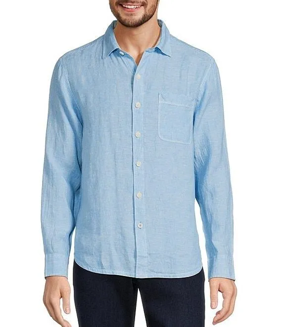 Linen Paradise Breezer Long Sleeve Woven Shirt