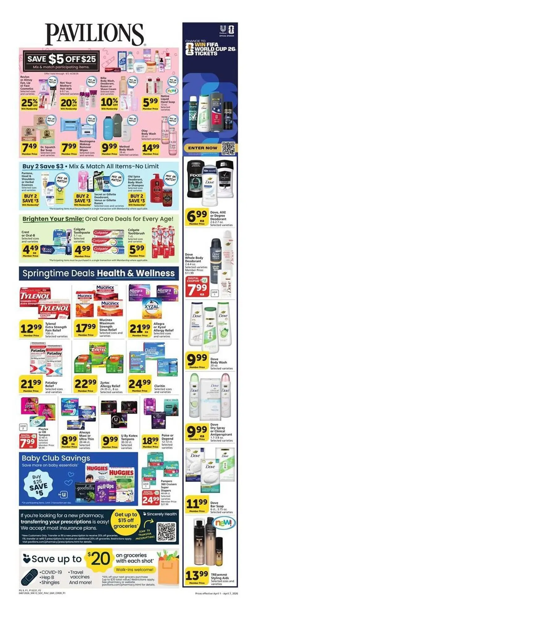 Weekly ad Pavilions weekly ad from April 1 to April 7 2026 - Page 9