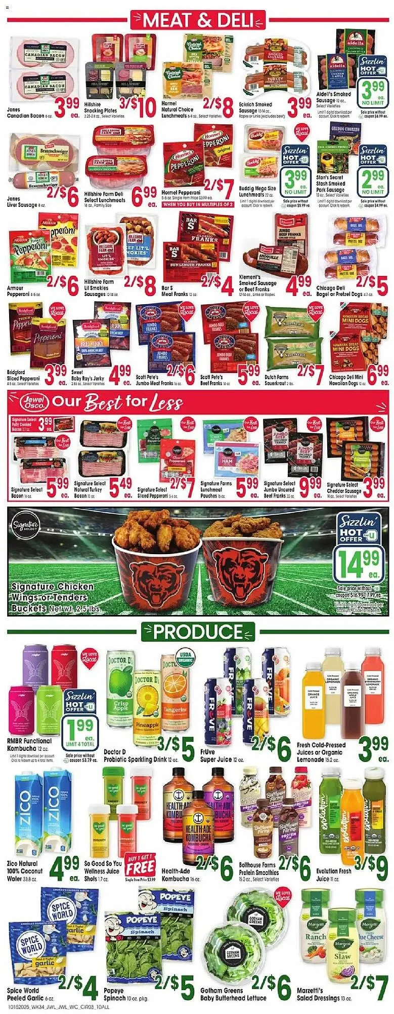 Weekly promotion Jewel-Osco weekly ad spanning from October 15 to October 21 2025 - Page 3 for Catalogue 365