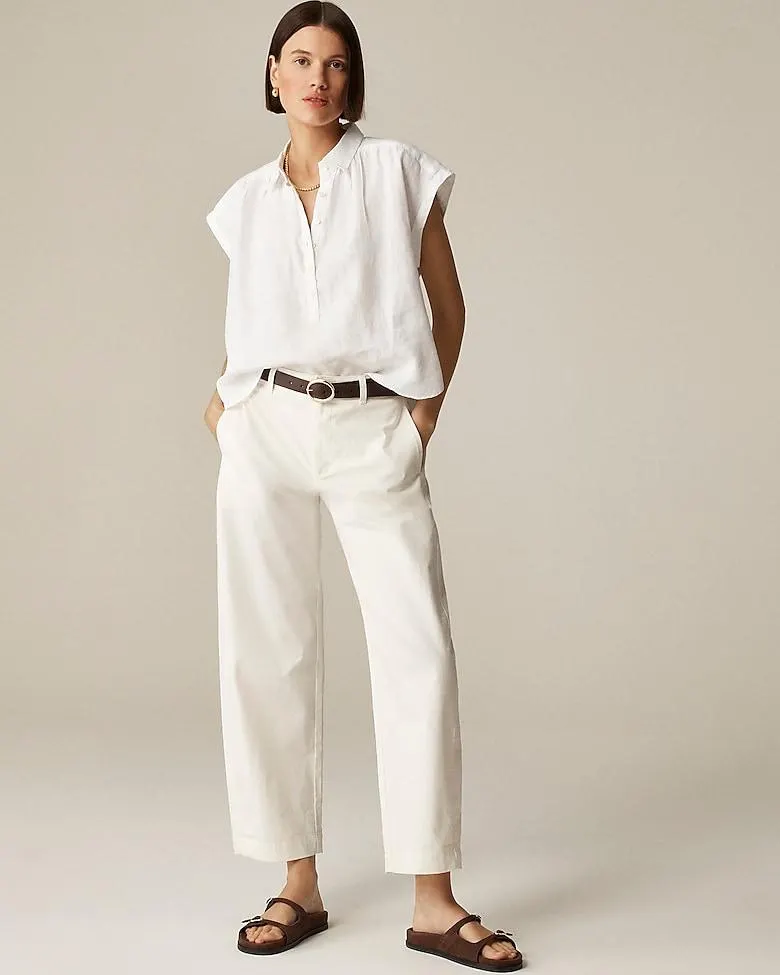 New Capitaine shirt in Baird McNutt Irish linen