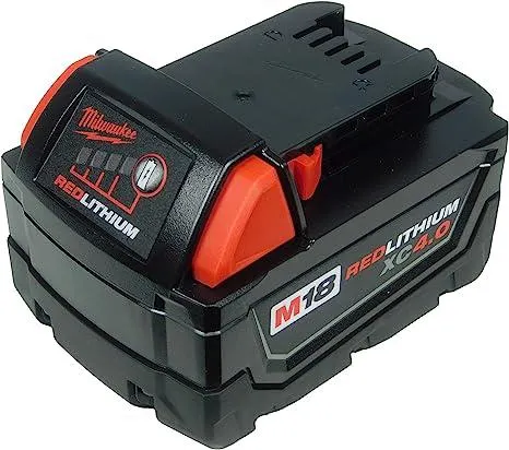 Milwaukee 48-11-1840 18-Volt M18 Red Lithium Xc 4.0 Ah Battery Packs