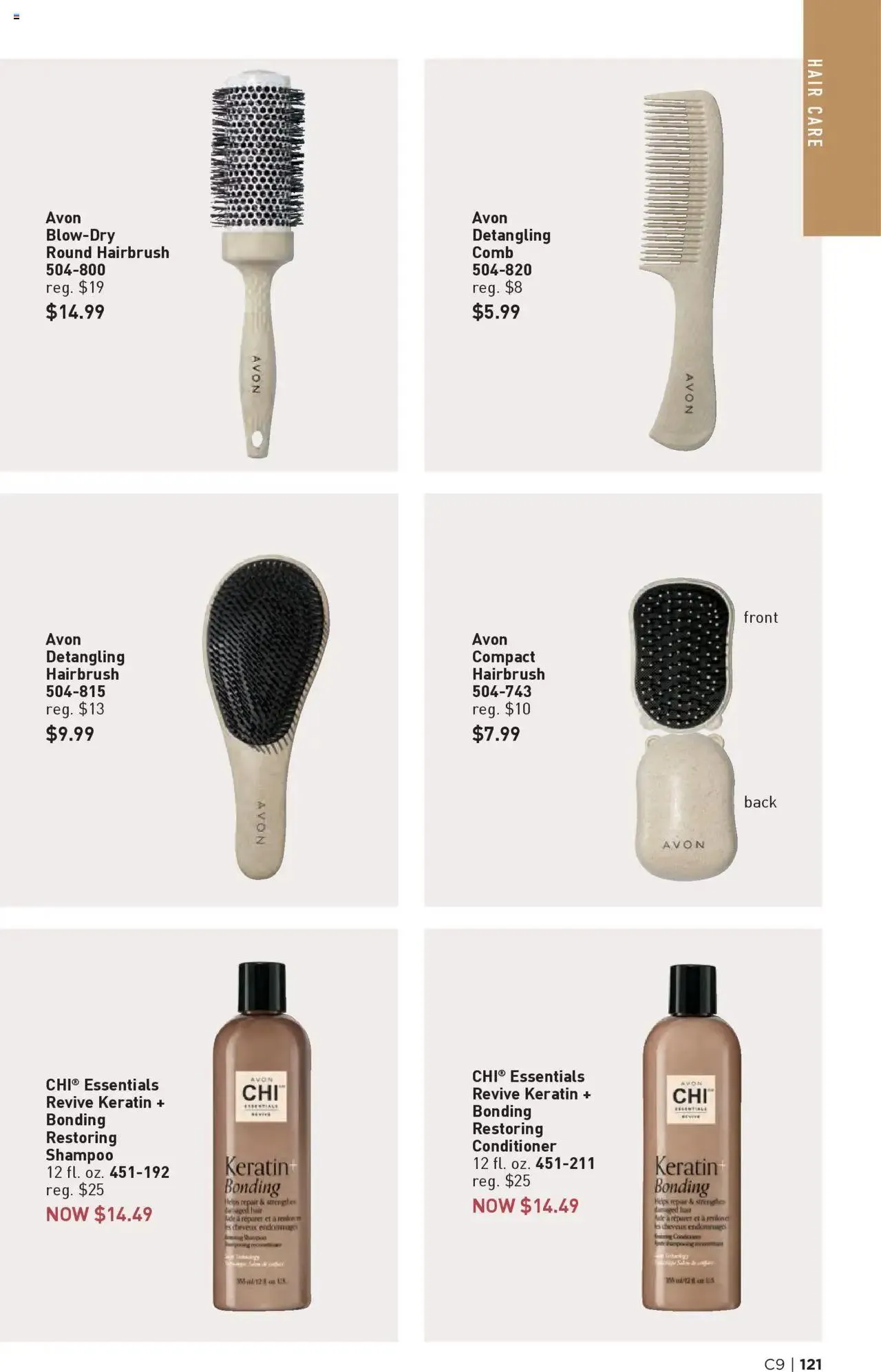 Weekly ad Avon Brochure from April 23 to May 6 2025 - Page 121