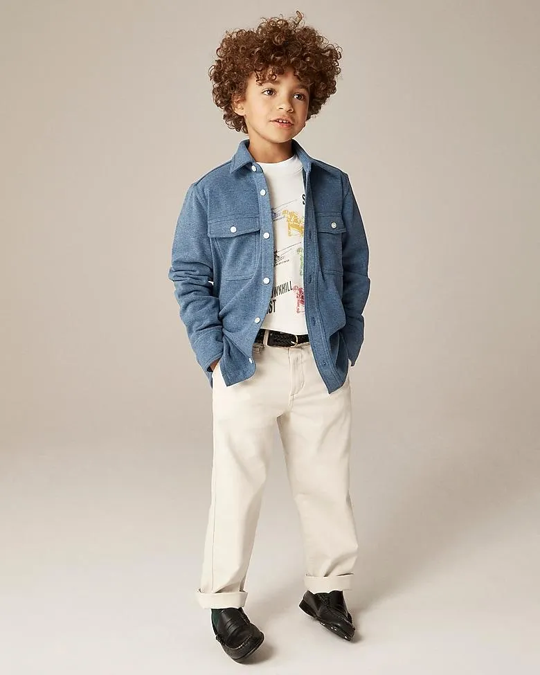 Kids' heavyweight Seaboard soft-knit shirt