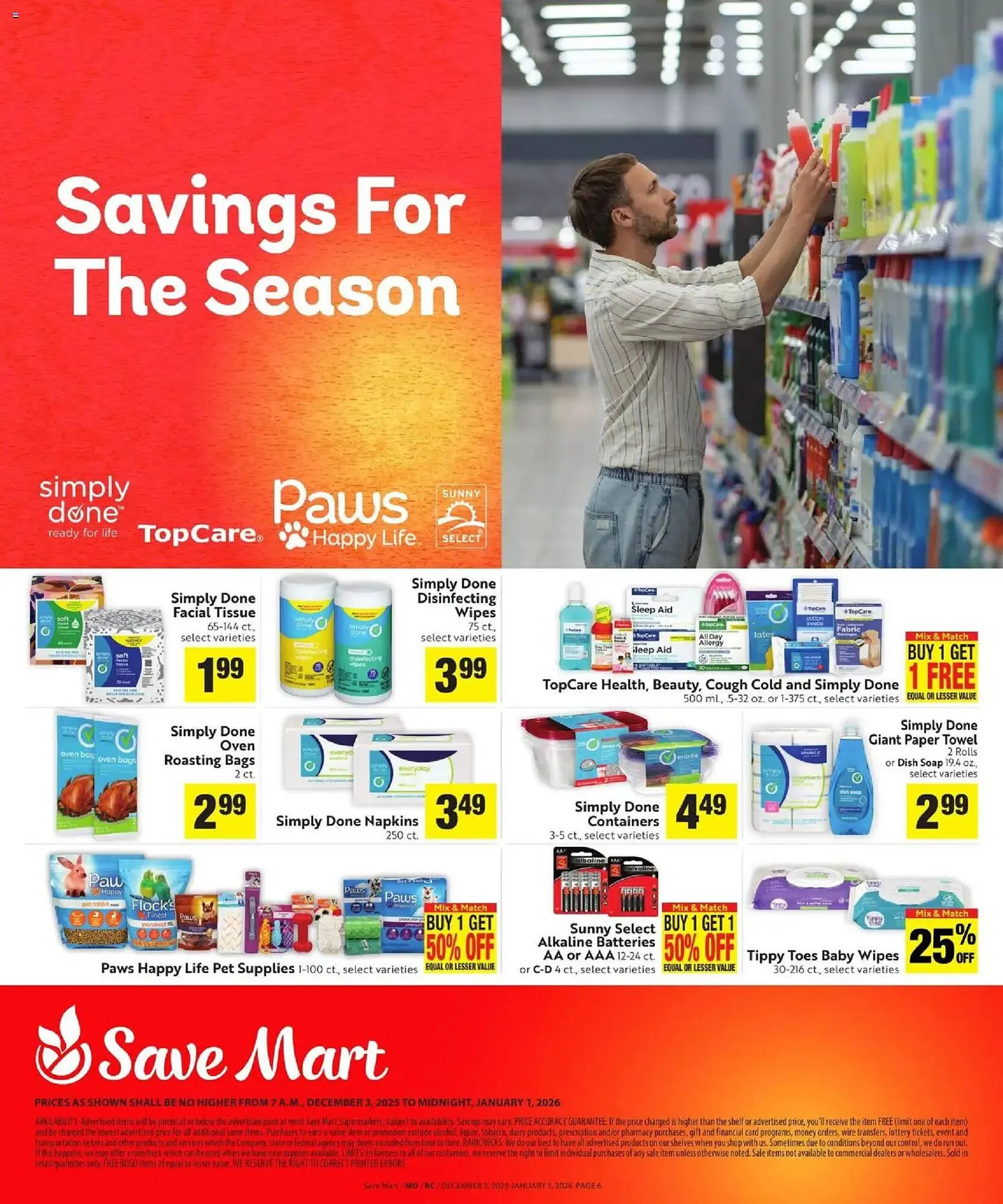 Weekly ad Save Mart weekly ad from December 3 to January 1 2026 - Page 6