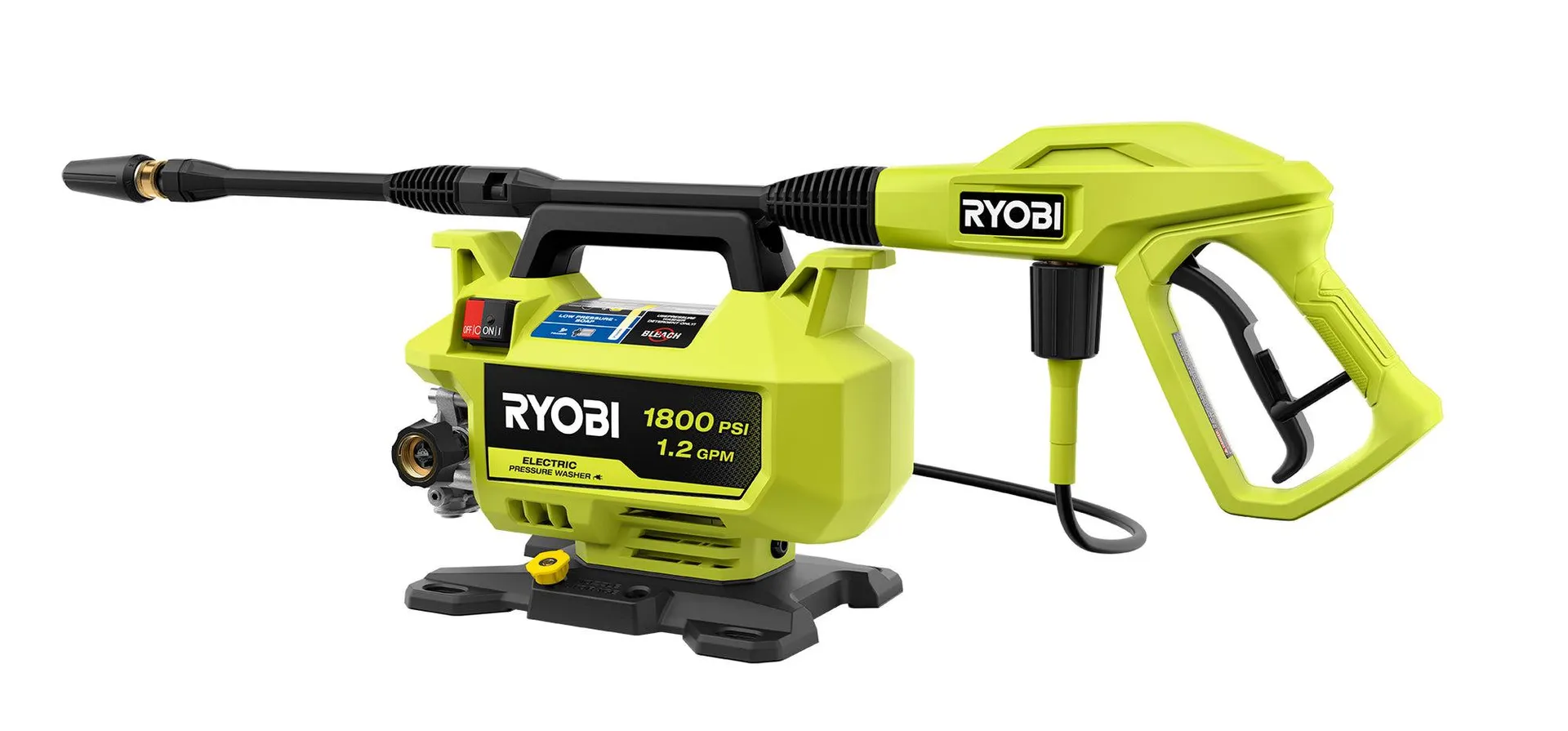 1800 PSI 1.2 GPM Electric Pressure Washer