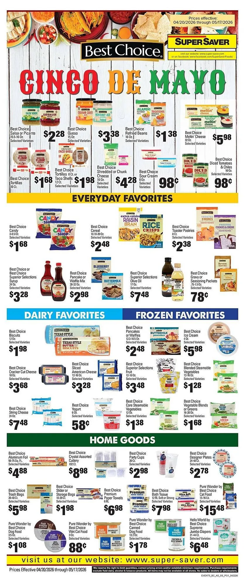 Super Saver weekly ad - 1