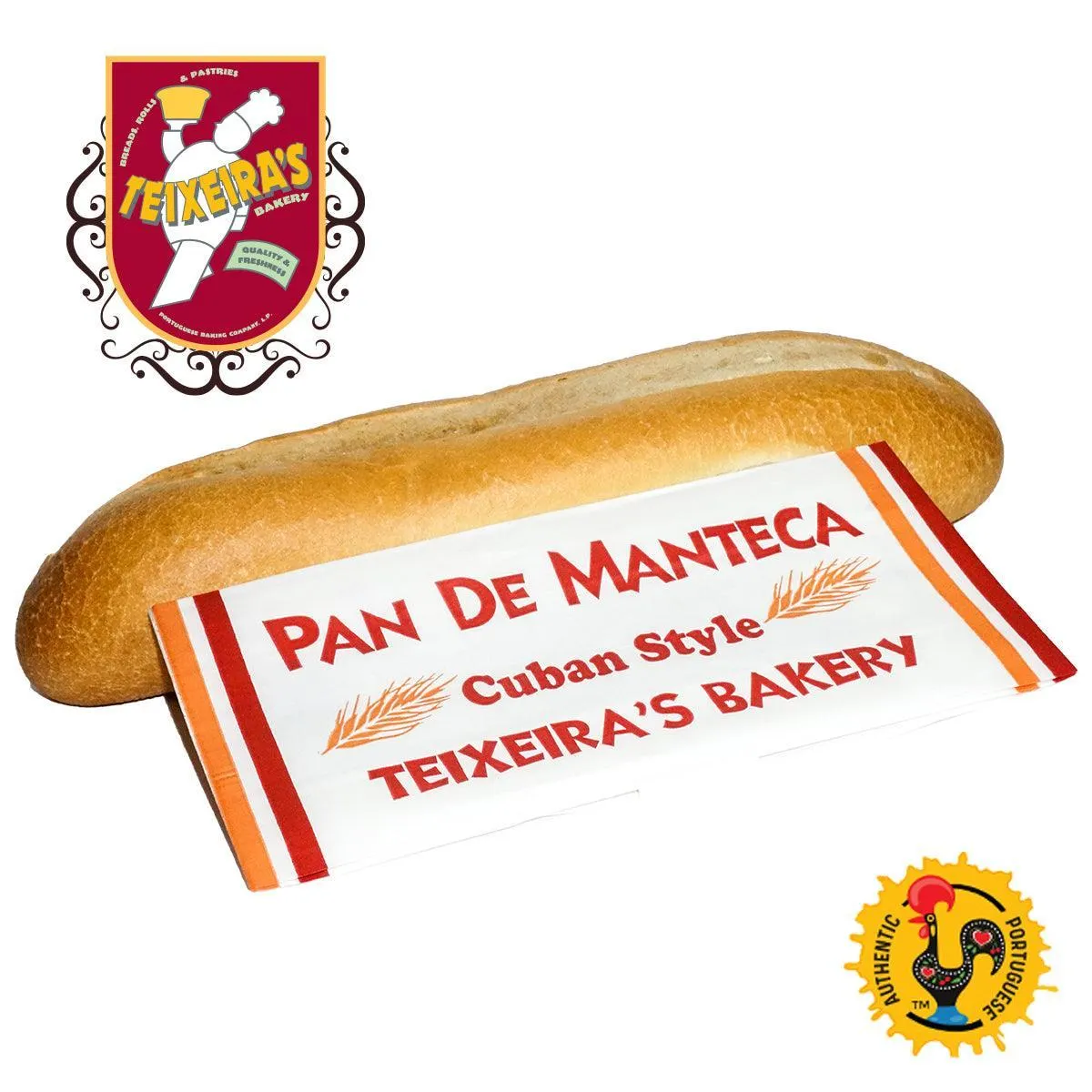 Teixeiras Cuban Bread Wrapped 8oz