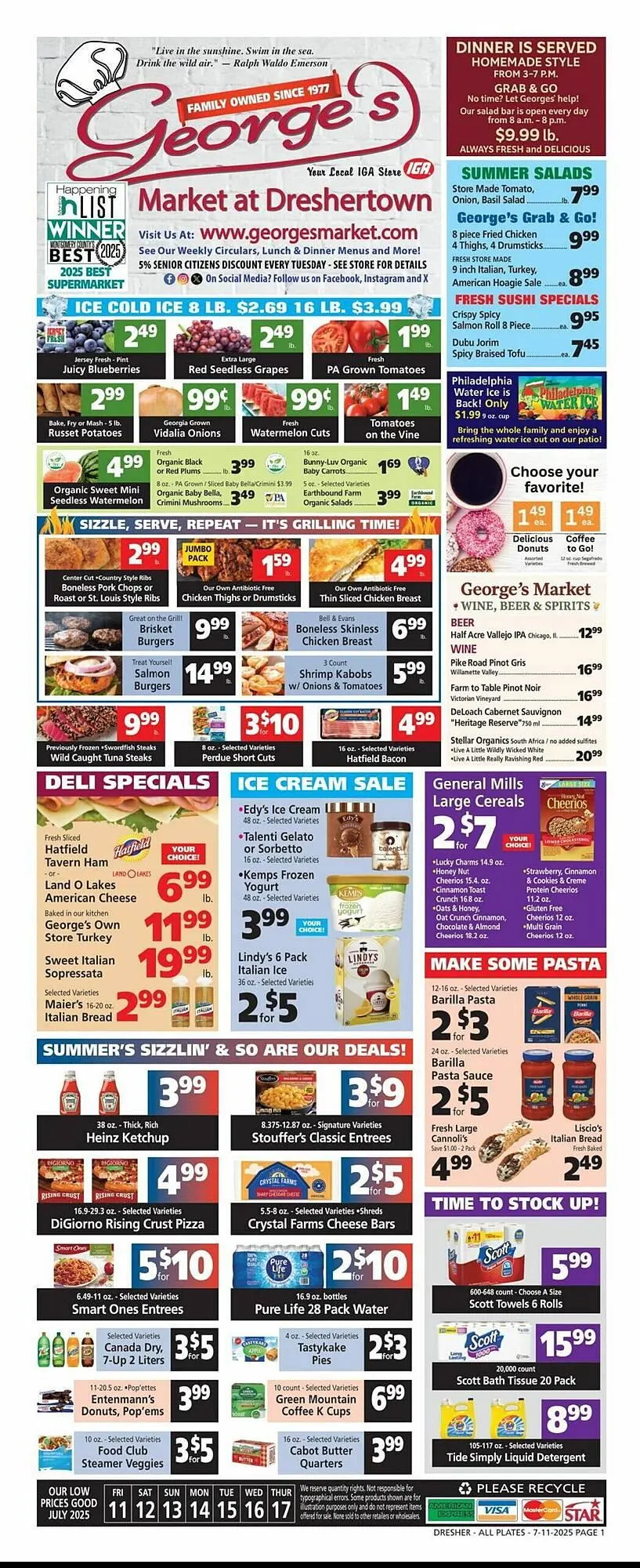 Georges Market Weekly Ad - 1
