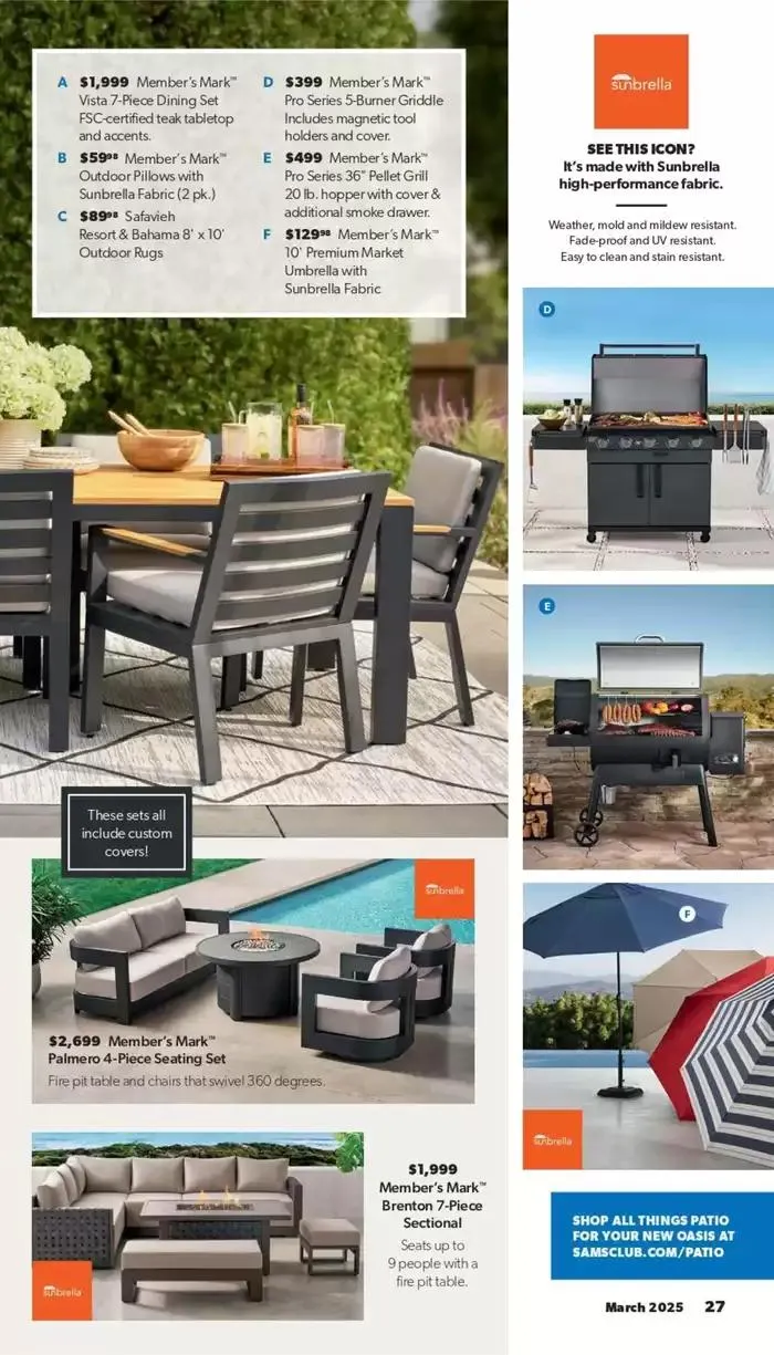 Weekly ad Sam's Club Weekly ad from March 12 to April 6 2025 - Page 27