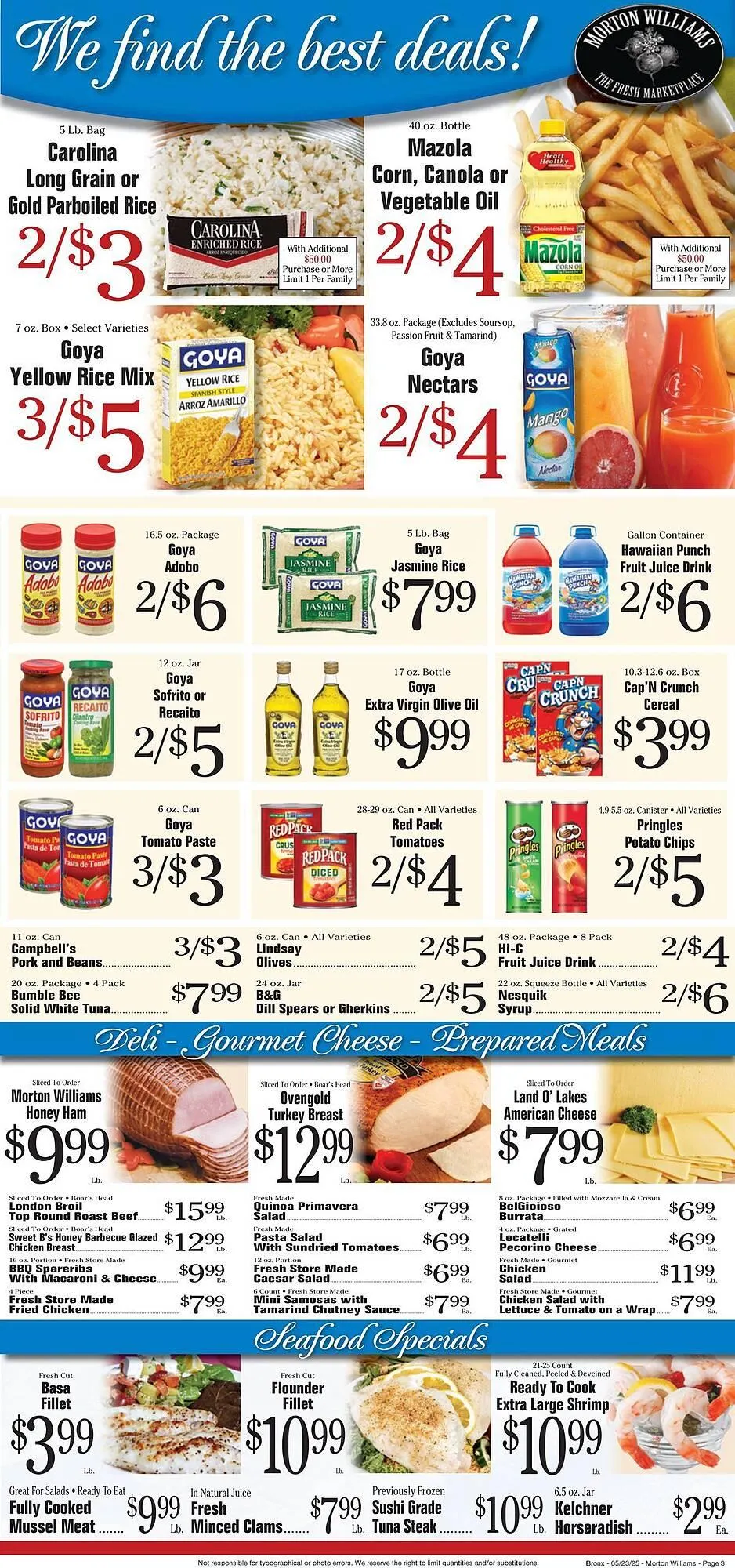 Weekly ad Morton Williams Weekly Ad from May 24 to May 29 2025 - Page 3