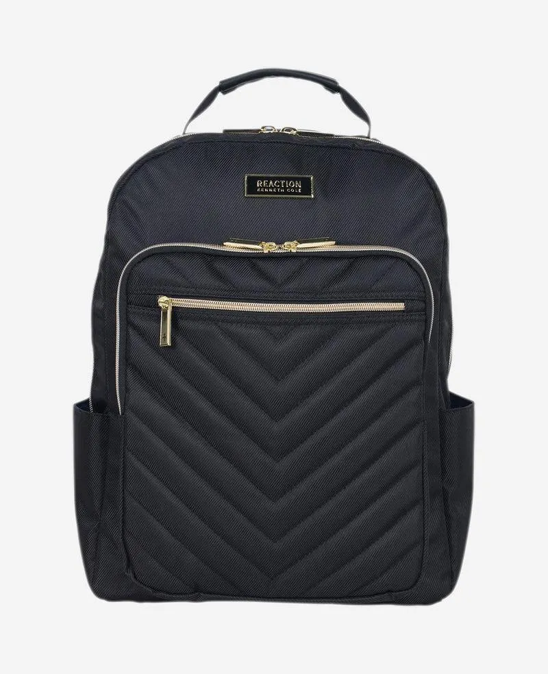 Chelsea 15.6-Inch Chevron Quilted Computer Backpack