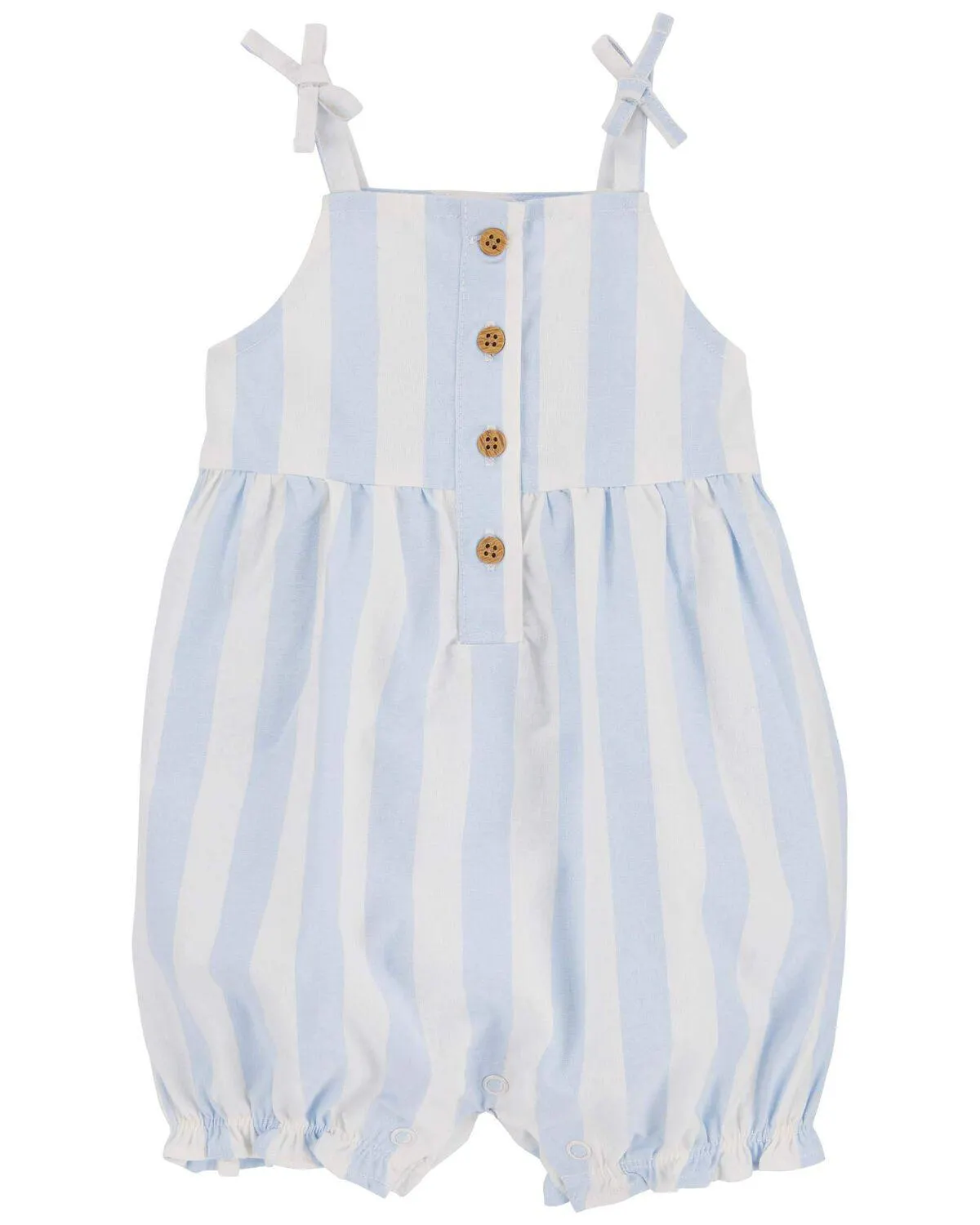 Baby Cabana Striped Cotton Romper