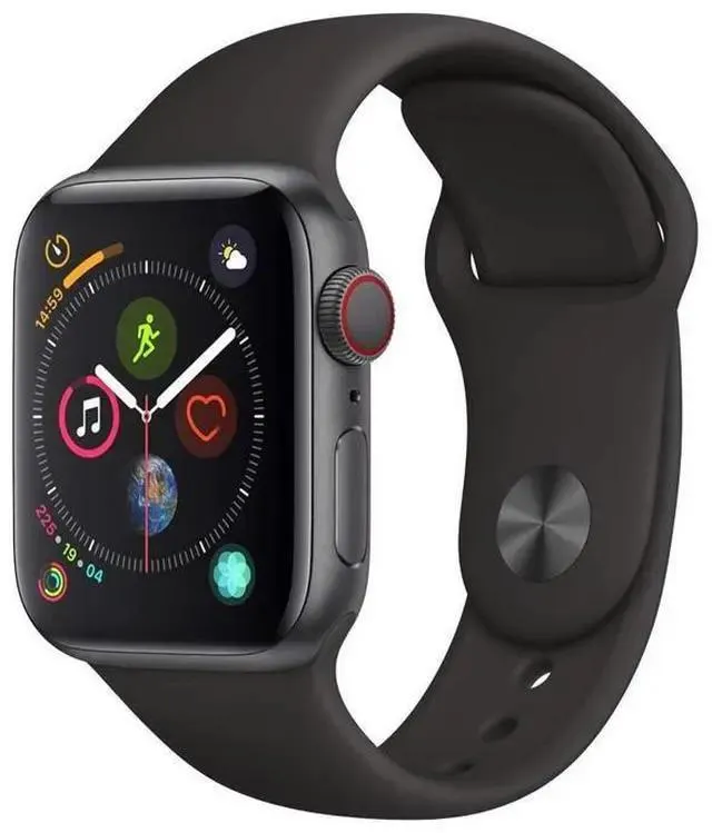 Apple Apple Watch Series 4 40 mm Fully Unlocked - Space Gray GPS Only (Grade B)