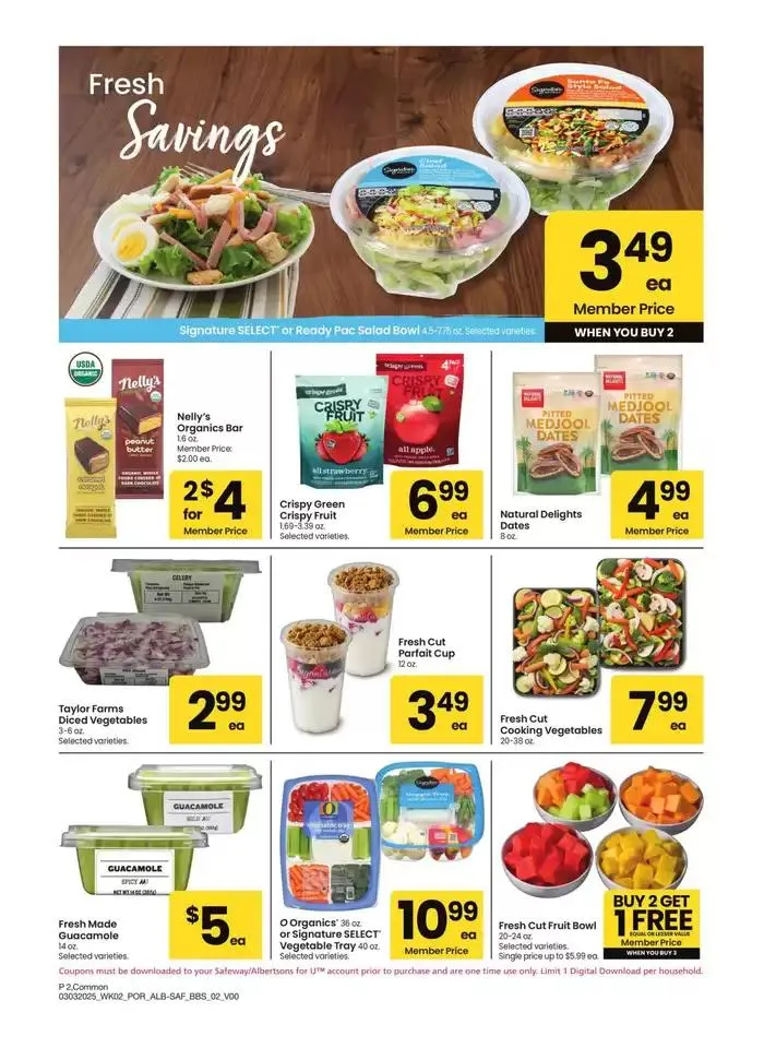 Weekly ad Albertsons - Portland - BBS from March 3 to March 30 2025 - Page 2