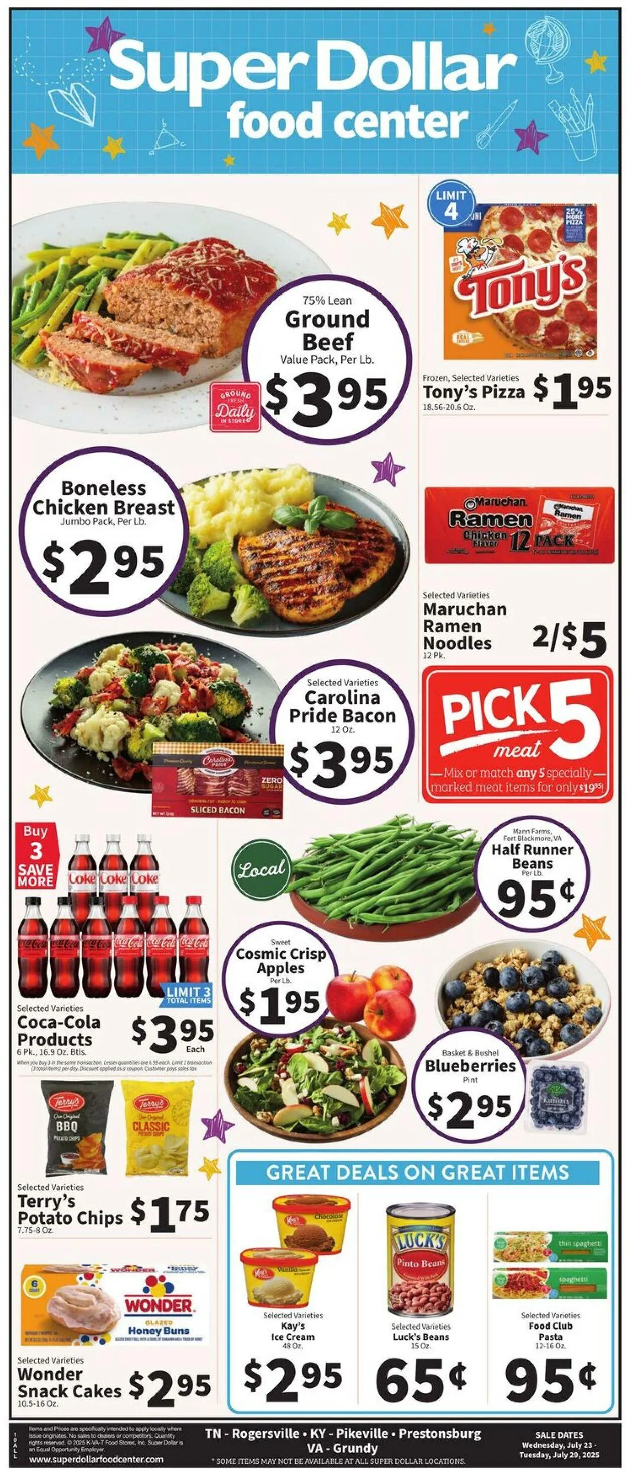 Super Dollar Food Center Current weekly ad - 1