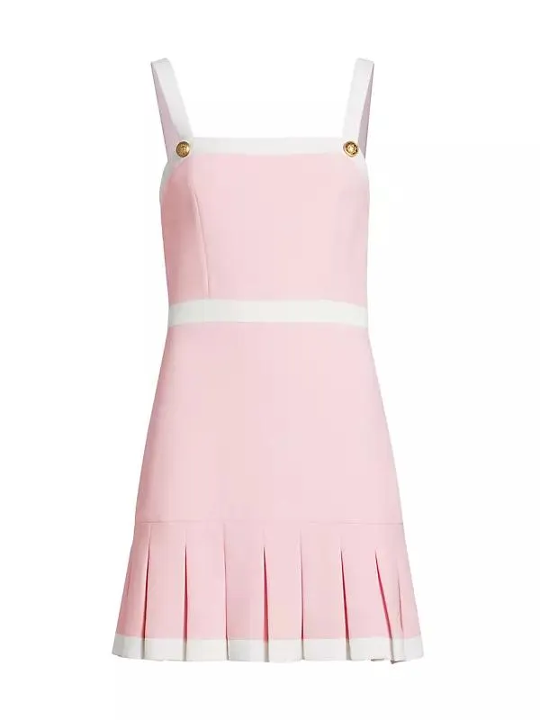 Clarine Pleated Minidress