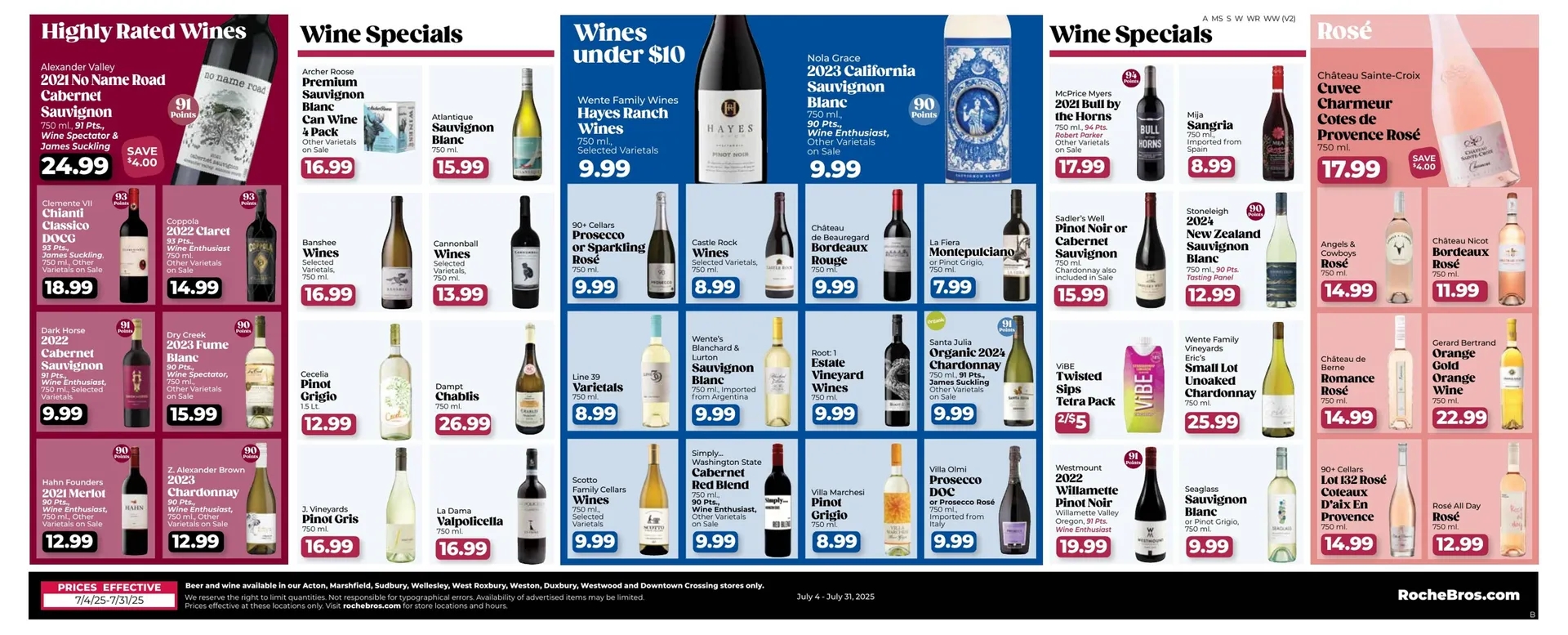 Weekly ad Roche Bros Weekly Ad from July 18 to July 24 2025 - Page 10