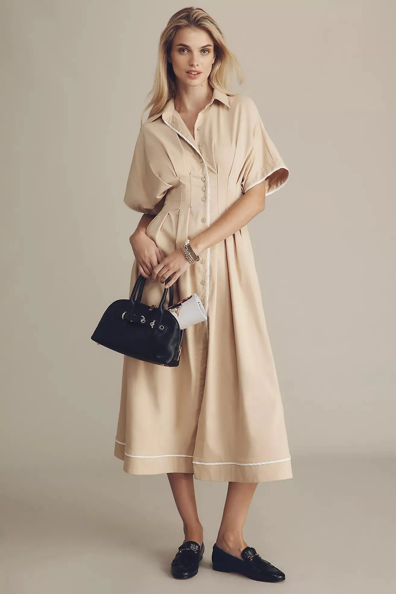 The Tobie Shirt Dress by Exquise