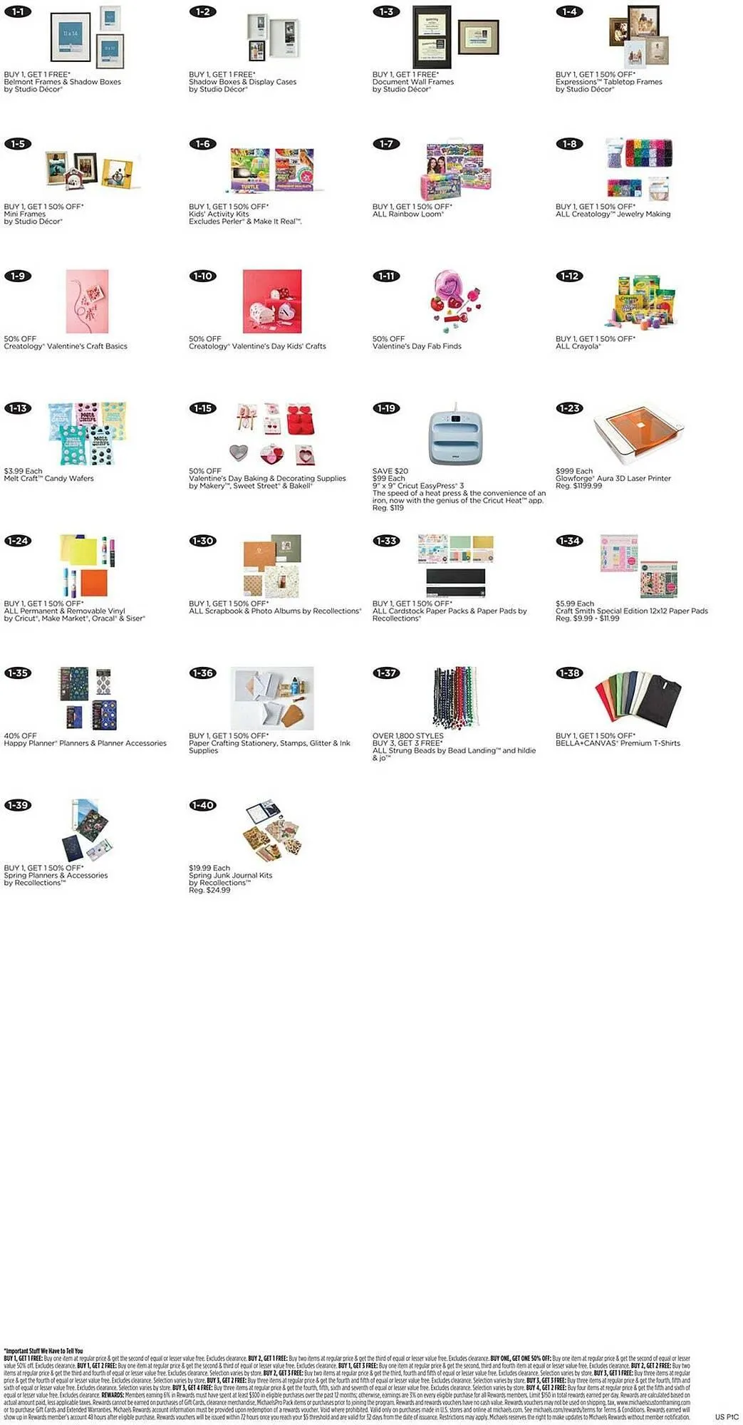 Weekly ad Michaels weekly ad from February 1 to February 7 2026 - Page 1