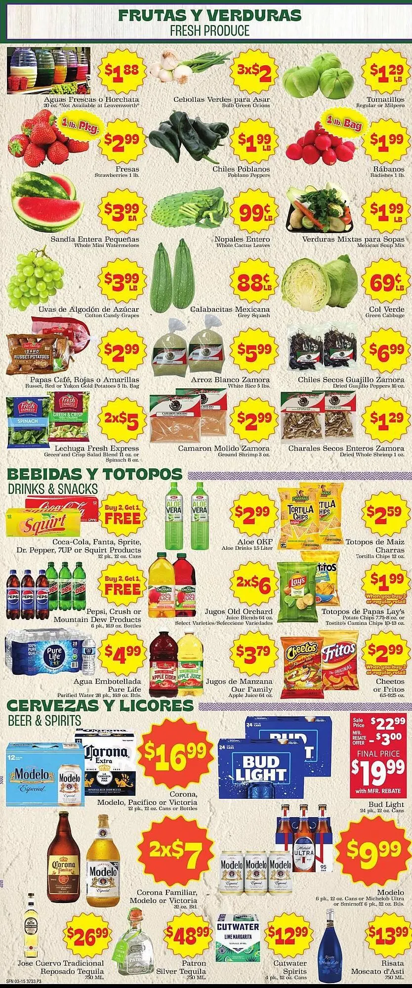 Weekly ad Supermercado Nuestra Familia weekly ad from March 15 to March 21 2026 - Page 3