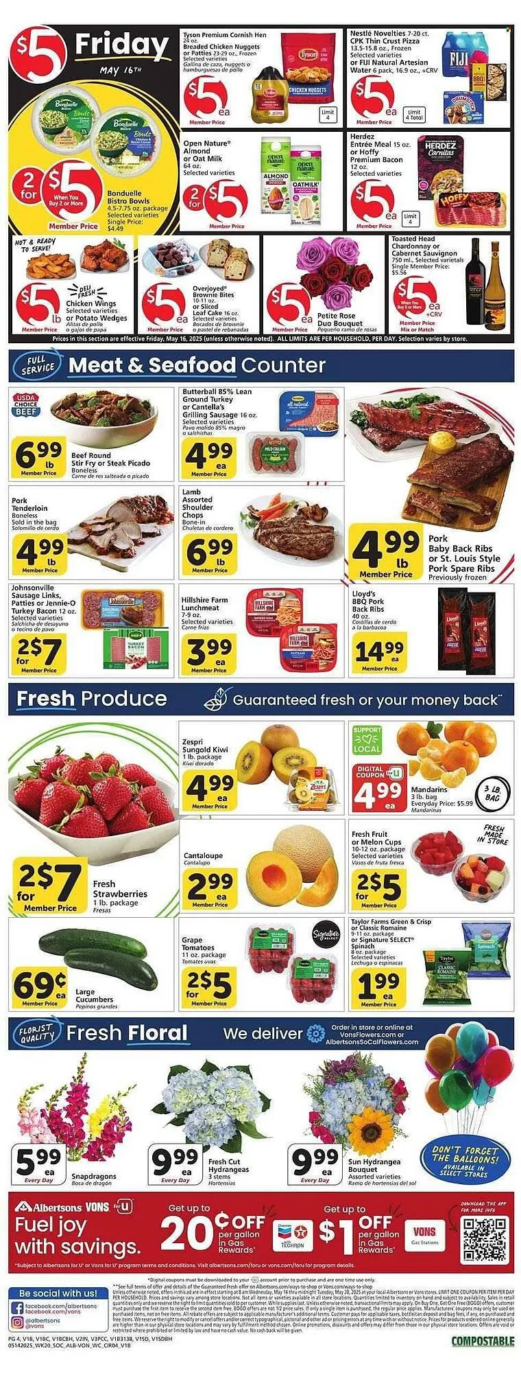 Weekly ad Albertsons Weekly Ad from May 14 to May 20 2025 - Page 3
