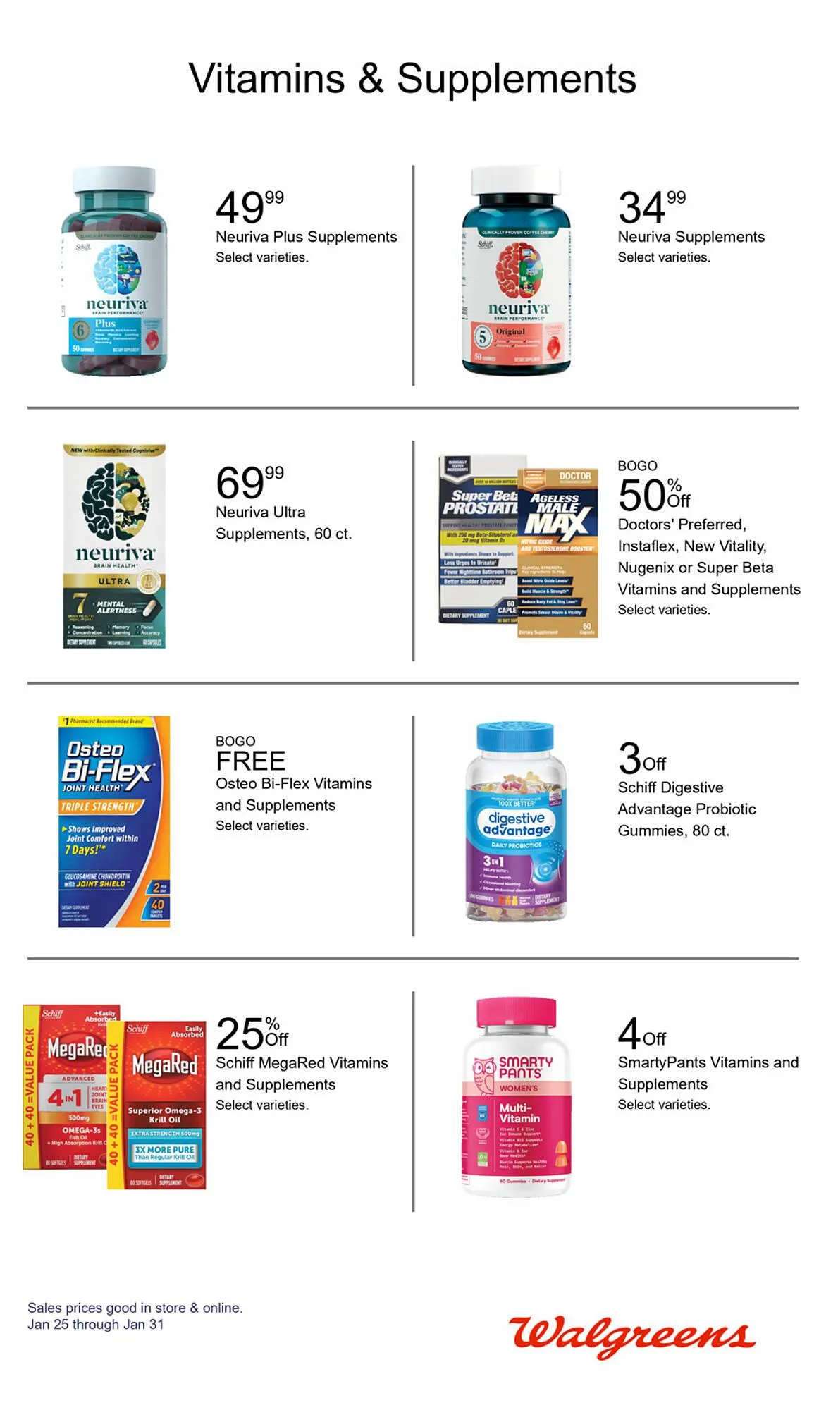 Weekly ad Walgreens weekly ad from January 25 to January 31 2026 - Page 10