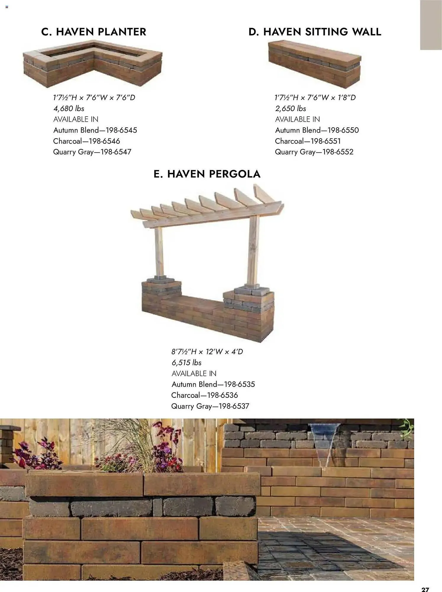 Weekly promotion Menards weekly ad spanning from April 2 to January 1 2027 - Page 27 for Catalogue 365