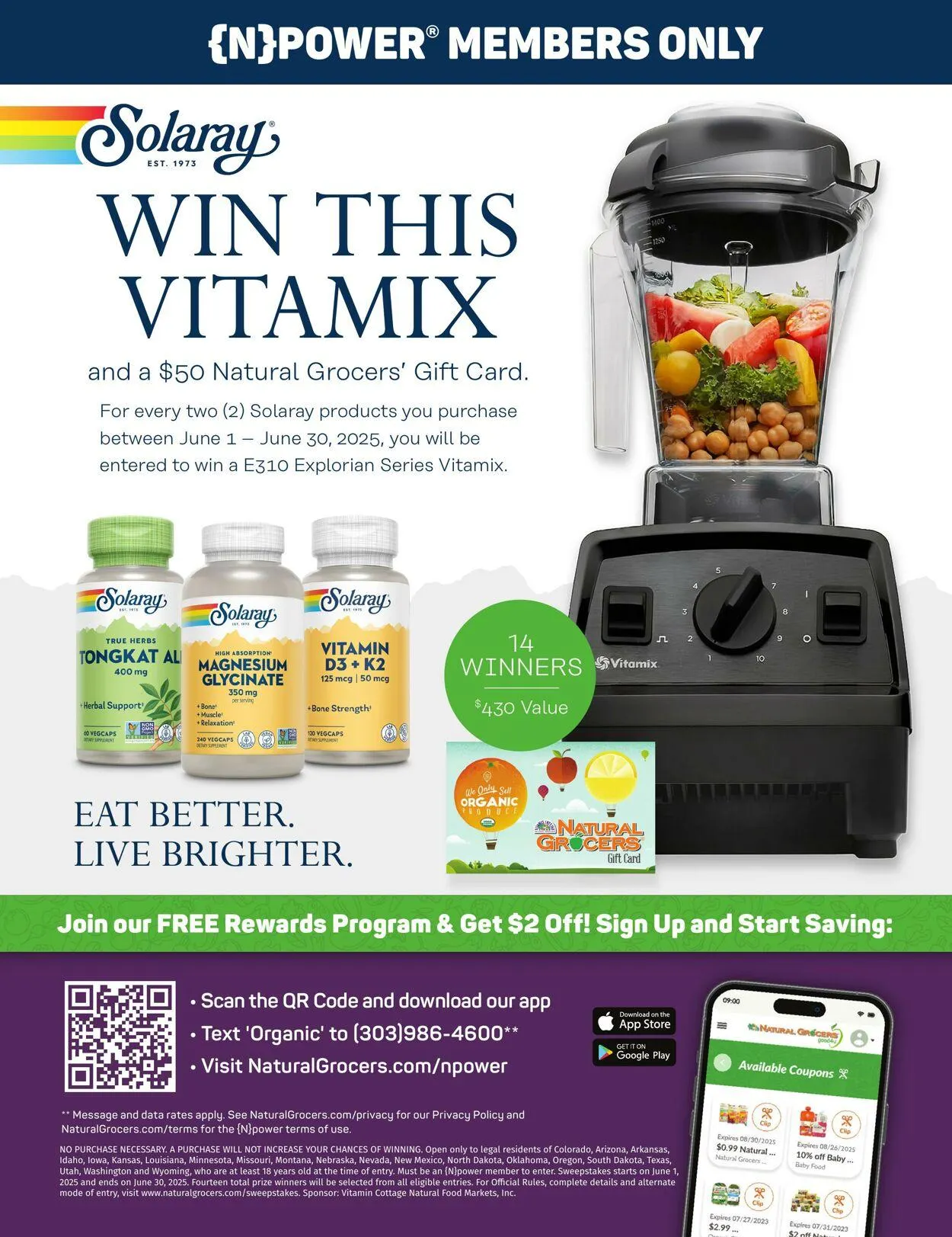 Weekly ad Natural Grocers from June 2 to June 18 2025 - Page 33