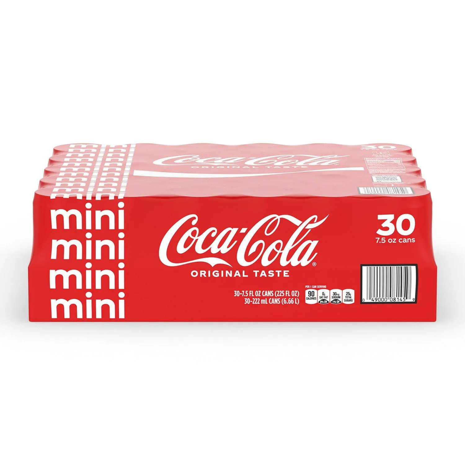 Coca-Cola Mini Cans 7.5 fl. oz., 30 pk.