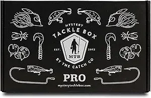 Catch Co Mystery Tackle Box Freshwater Catch All Fishing Kit | Bass | Trout | Crappie | Bluegill | Perch | Sunfish | Catfish |