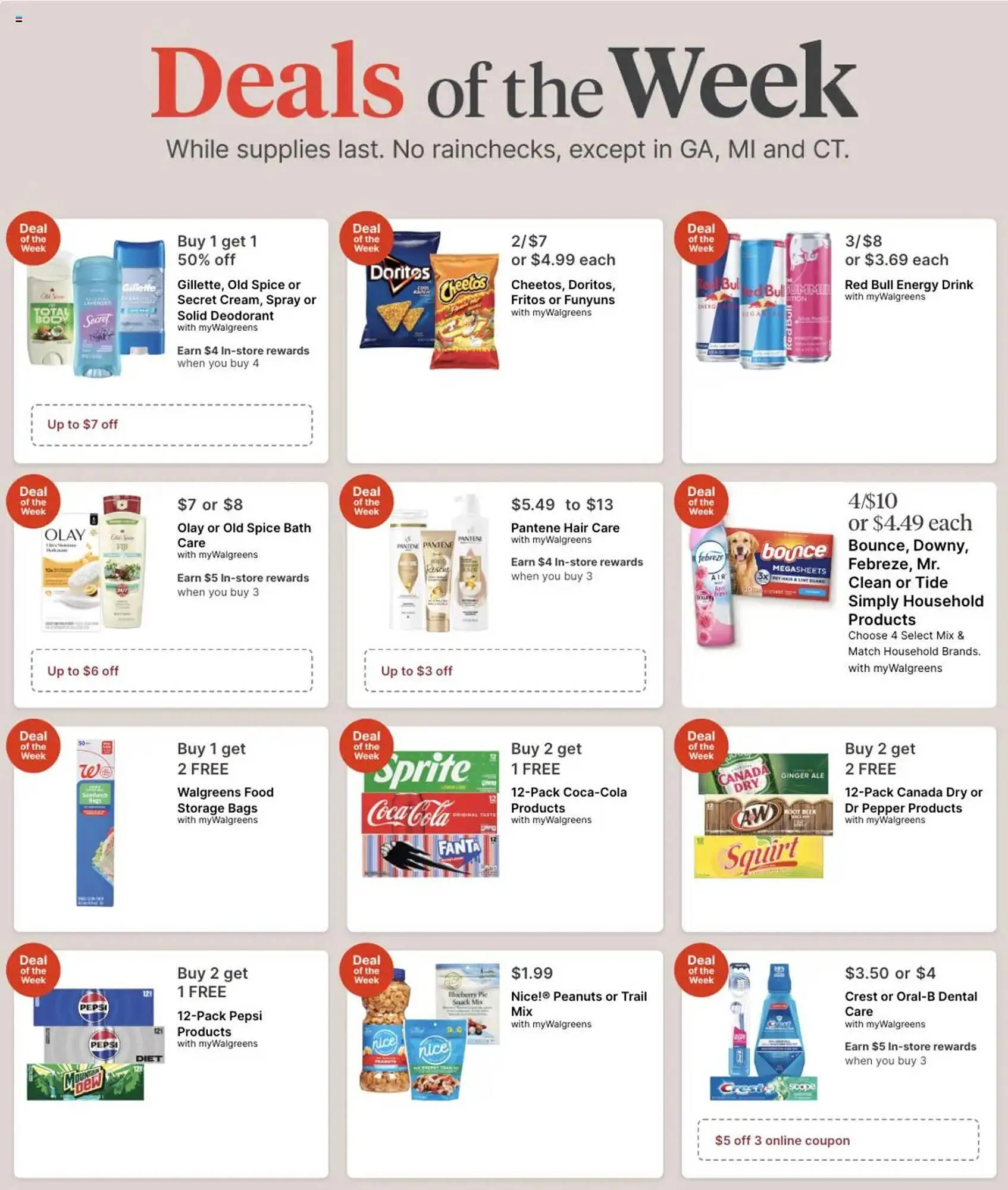 Weekly ad Walgreens weekly ad from September 28 to October 4 2025 - Page 1