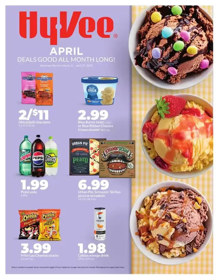 Weekly ad Great offer for bargain hunters from March 31 to April 30 2025 - Page 1