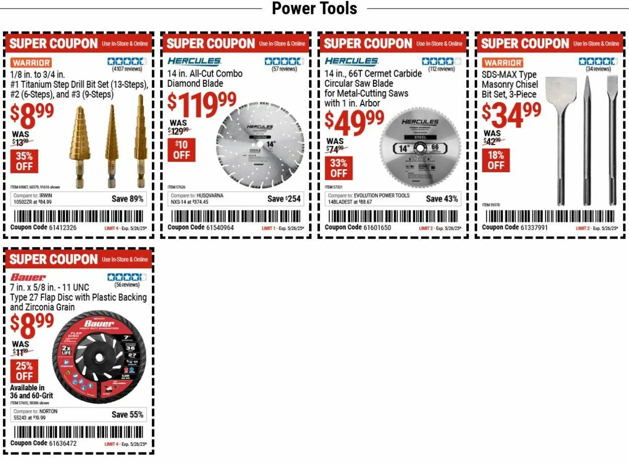 Weekly ad Harbor Freight from May 12 to May 21 2025 - Page 8
